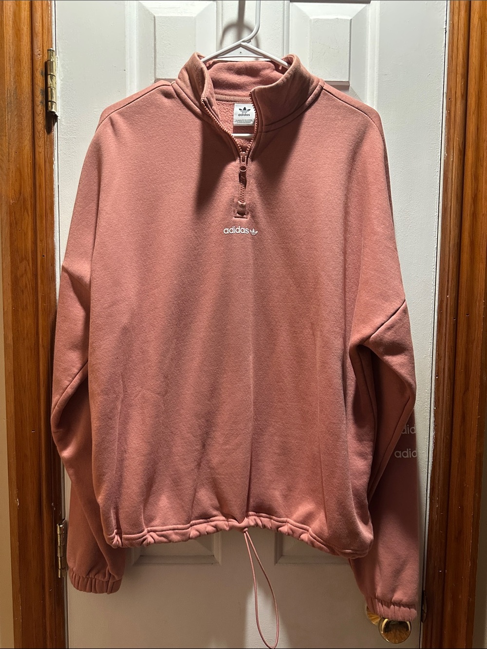 adidas Women’s Rose Quarter-Zip Pullover